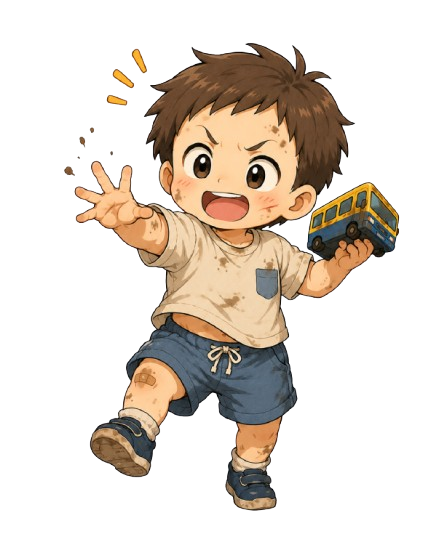 次男のキャラクター